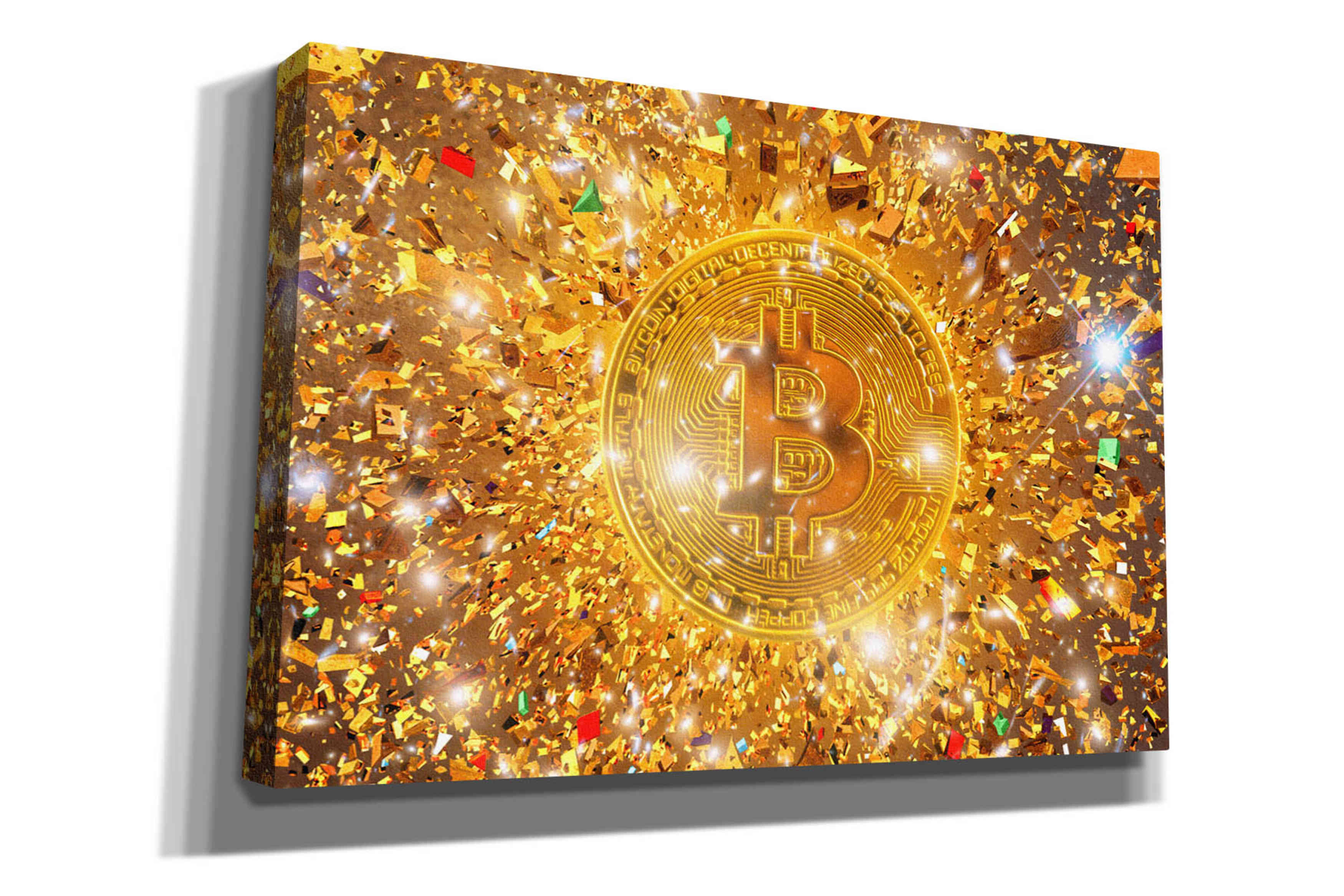 Abstract illustration of blockchain crypto tokens symbolizing thank-you messages, gratitude scores, and loyalty rewards in a digital ecosystem like TYSM