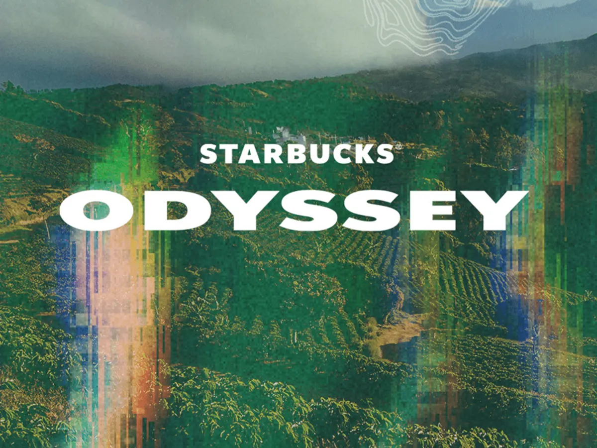 Starbucks Odyssey NFT loyalty stamps